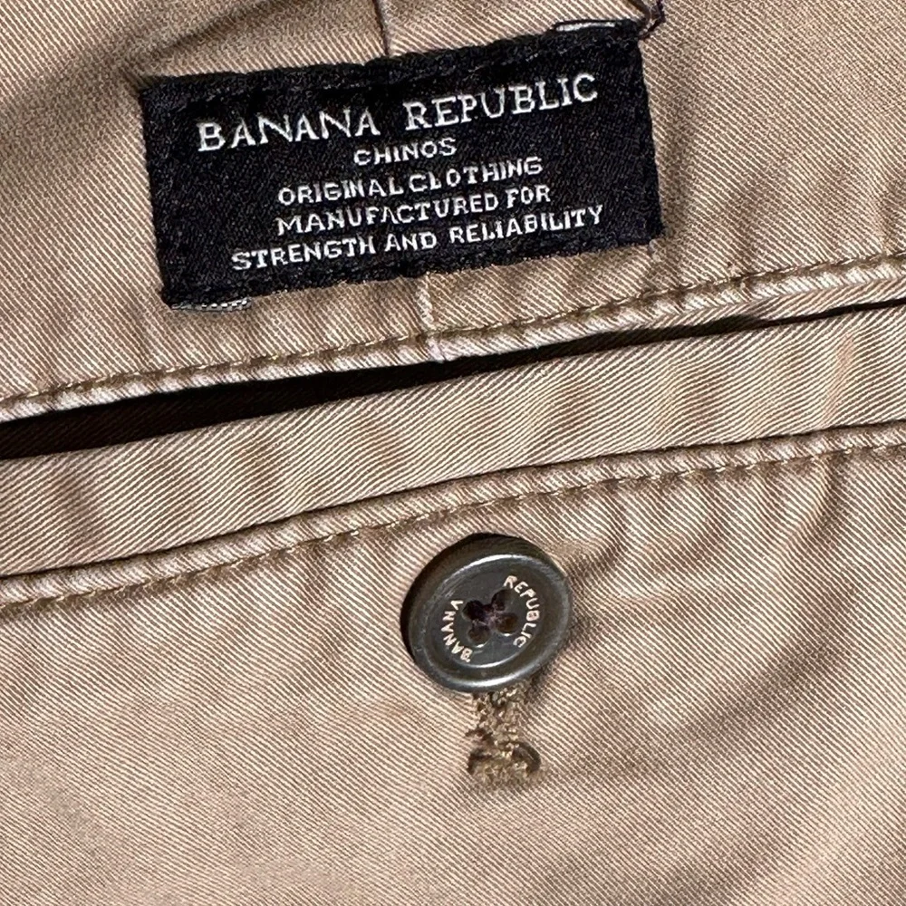 Banana Republic Fulton Skinny Chino Pants Men’s 30x30 Khaki